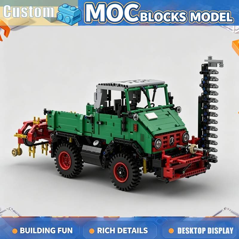 Agriculture Farming Education - 3019PCS Custom Building Blocks Green Agriculture