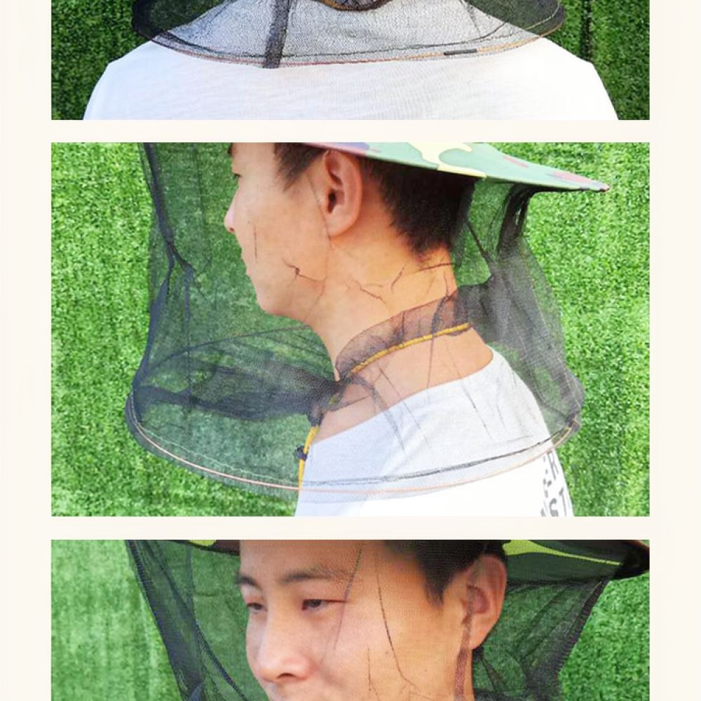 Anti Mosquito Net Beekeeping H - Agriculture Farming Hats ulasan dan harga
