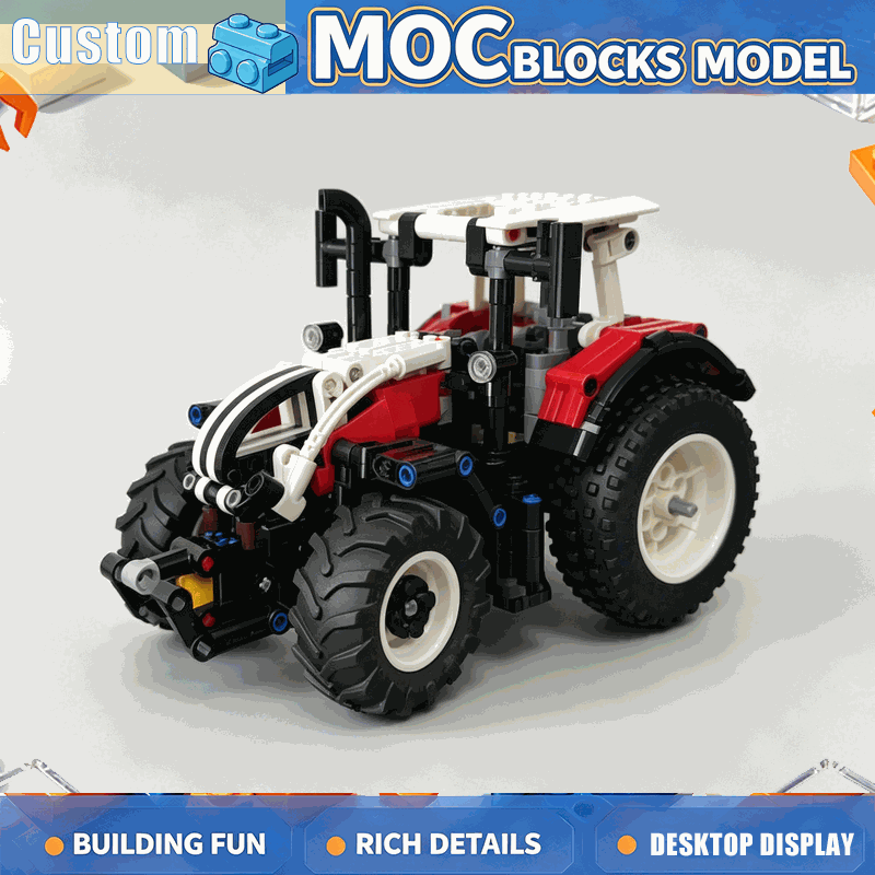 569PCS Farm Tractor Building B - Agriculture Farming Education ulasan dan harga