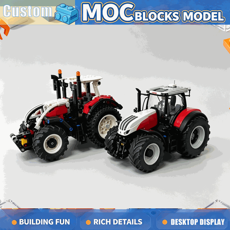 569PCS Farm Tractor Building B - Agriculture Farming Education ulasan dan harga