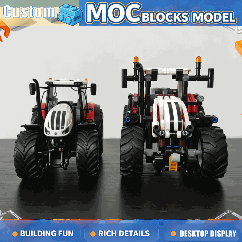 569PCS Farm Tractor Building B - Agriculture Farming Education ulasan dan harga
