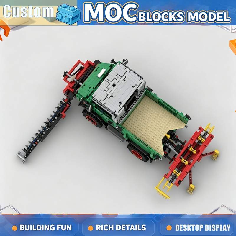 3019PCS Custom Building Blocks - Agriculture Farming Education ulasan dan harga